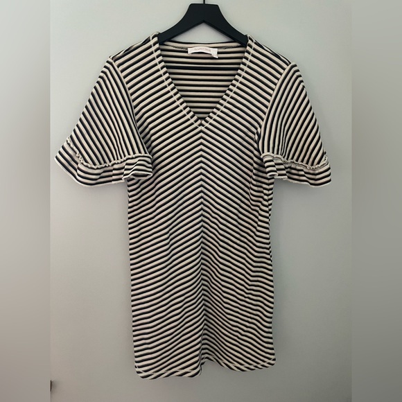 SEE BY CHLOE STRIPED MINI DRESS - Picture 3 of 8